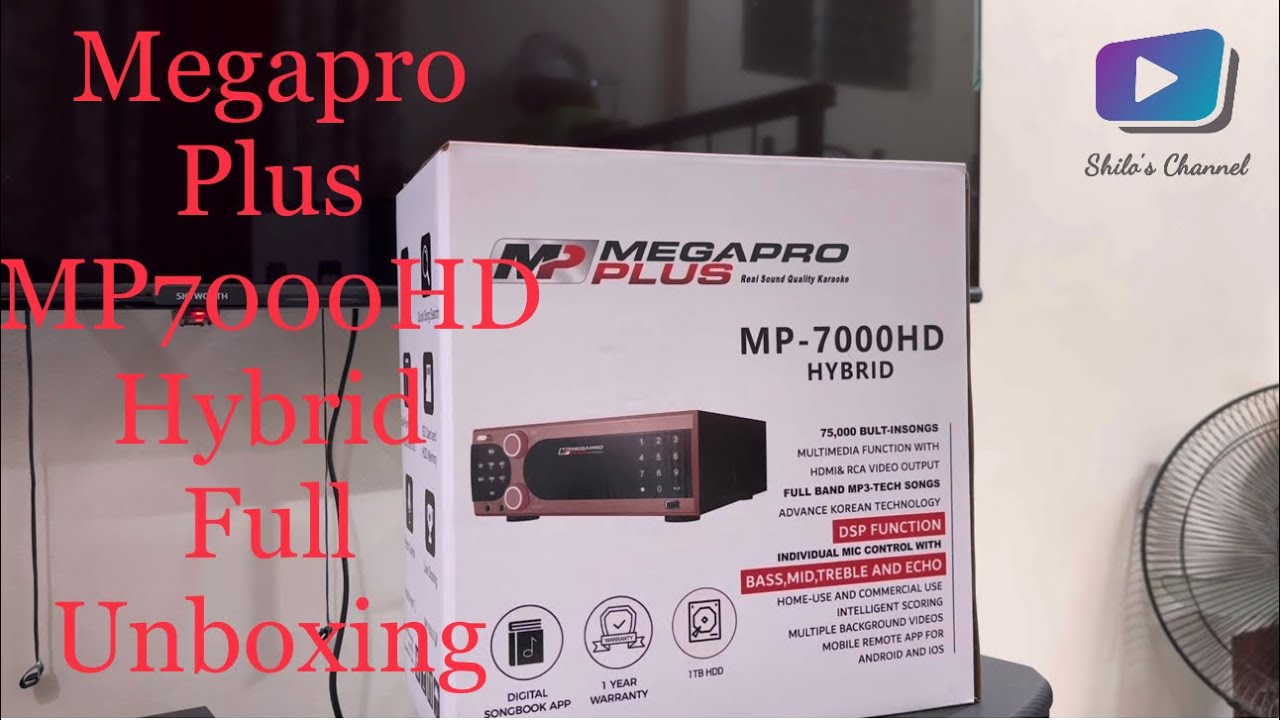 Megapro Plus MP-7000HD Hybrid Full Unboxing and Testing