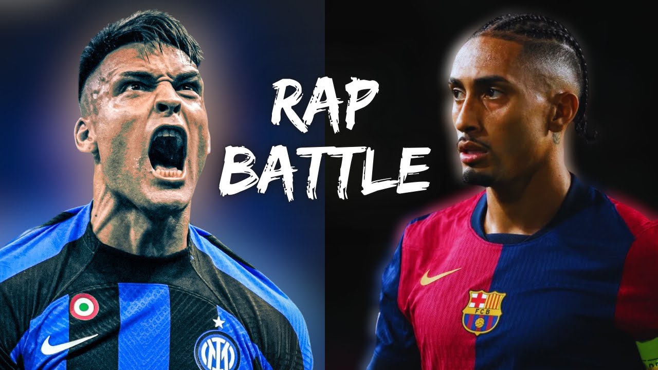 Raphinha vs Lautaro Martinez | FOOTBALL RAP BATTLE