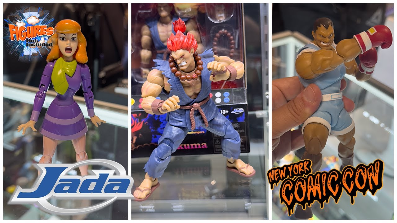 Интервью и тур Jada Toys на NYCC 2025! Знакомство с Акумой и Балрогом!