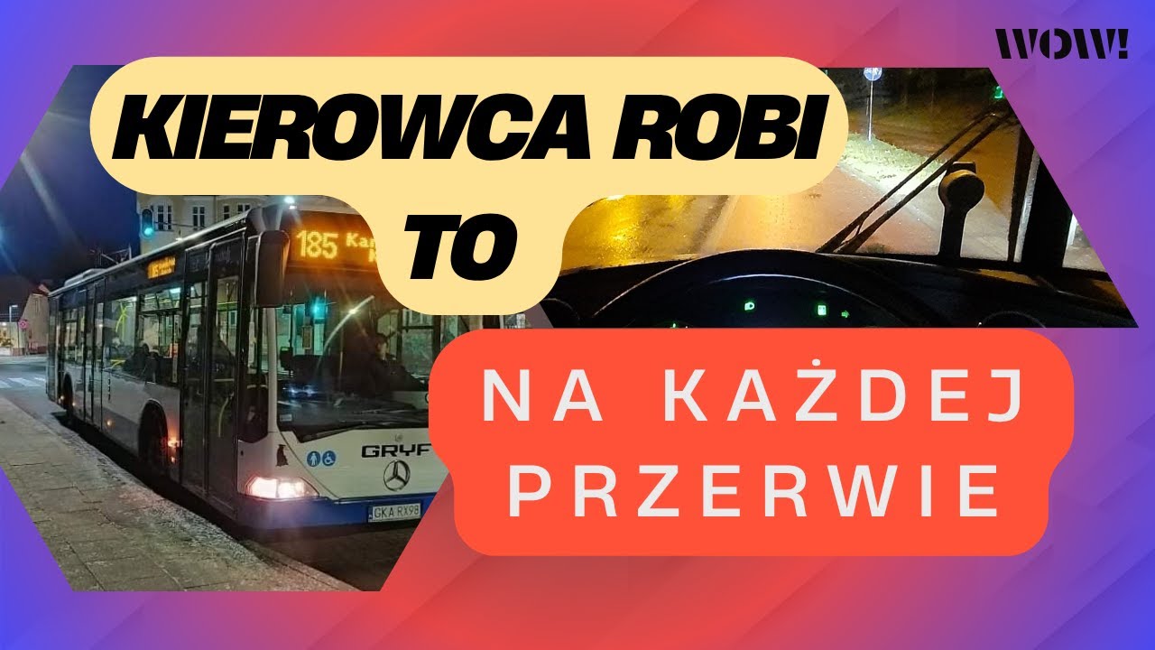 Telefon zamiast odpoczynku? Prawda o przerwach kierowców autobusów