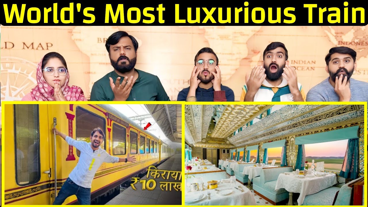 Reaction On World's Most Luxurious Train - Palace On Wheels.