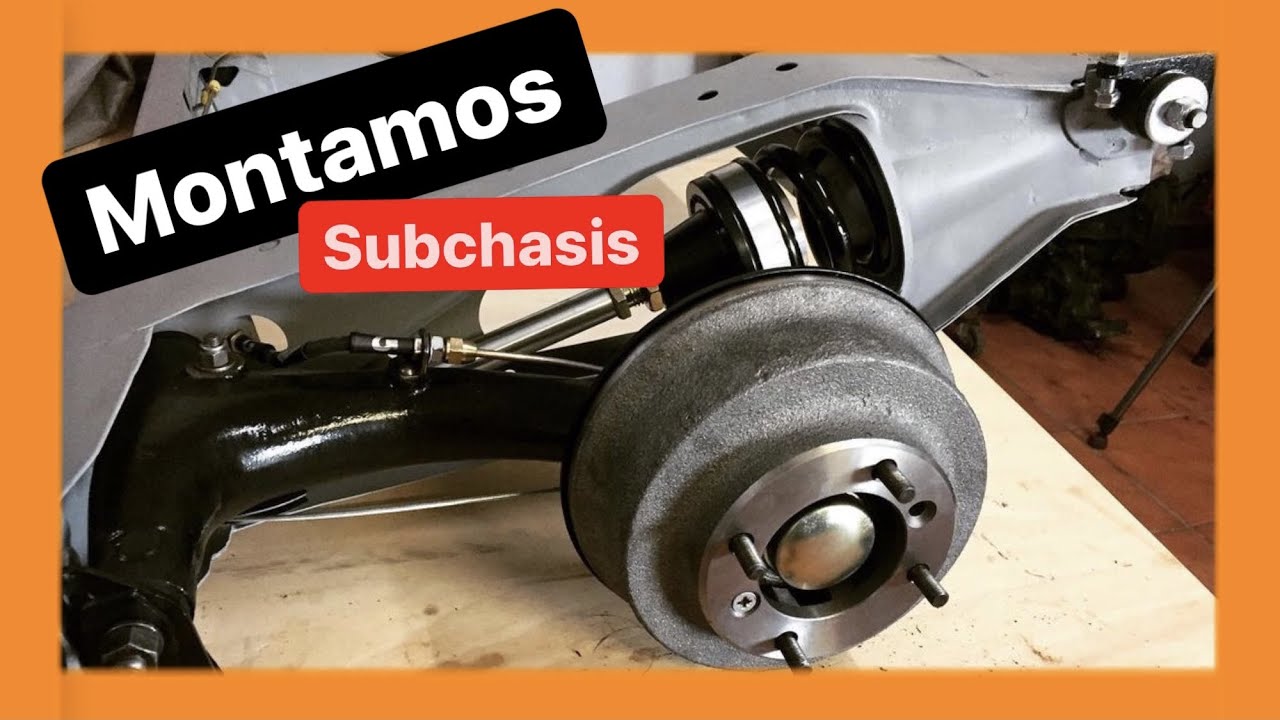 Montamos subchasis trasero mini clásico