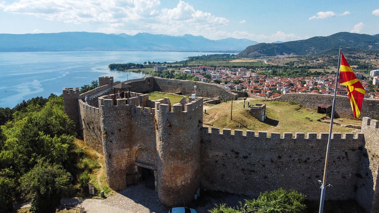 Ohrid - Samuel's Fortress with DJI Mavic Mini