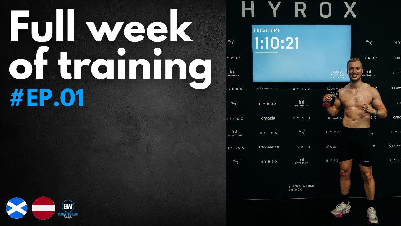 Full week of Hyrox Training | Sub 65 chasing | EP.01
