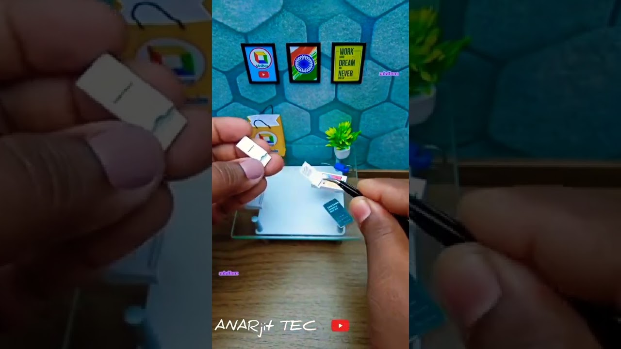 mini smart phone shorts, mini phone unboxing #shorts #trending #review