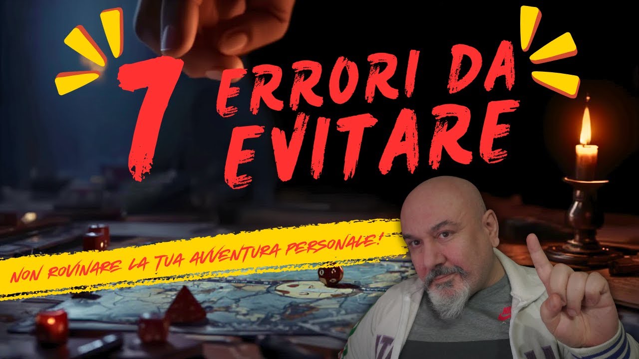 7 Errori Comuni nel GdR in Solo (e Come Evitarli)