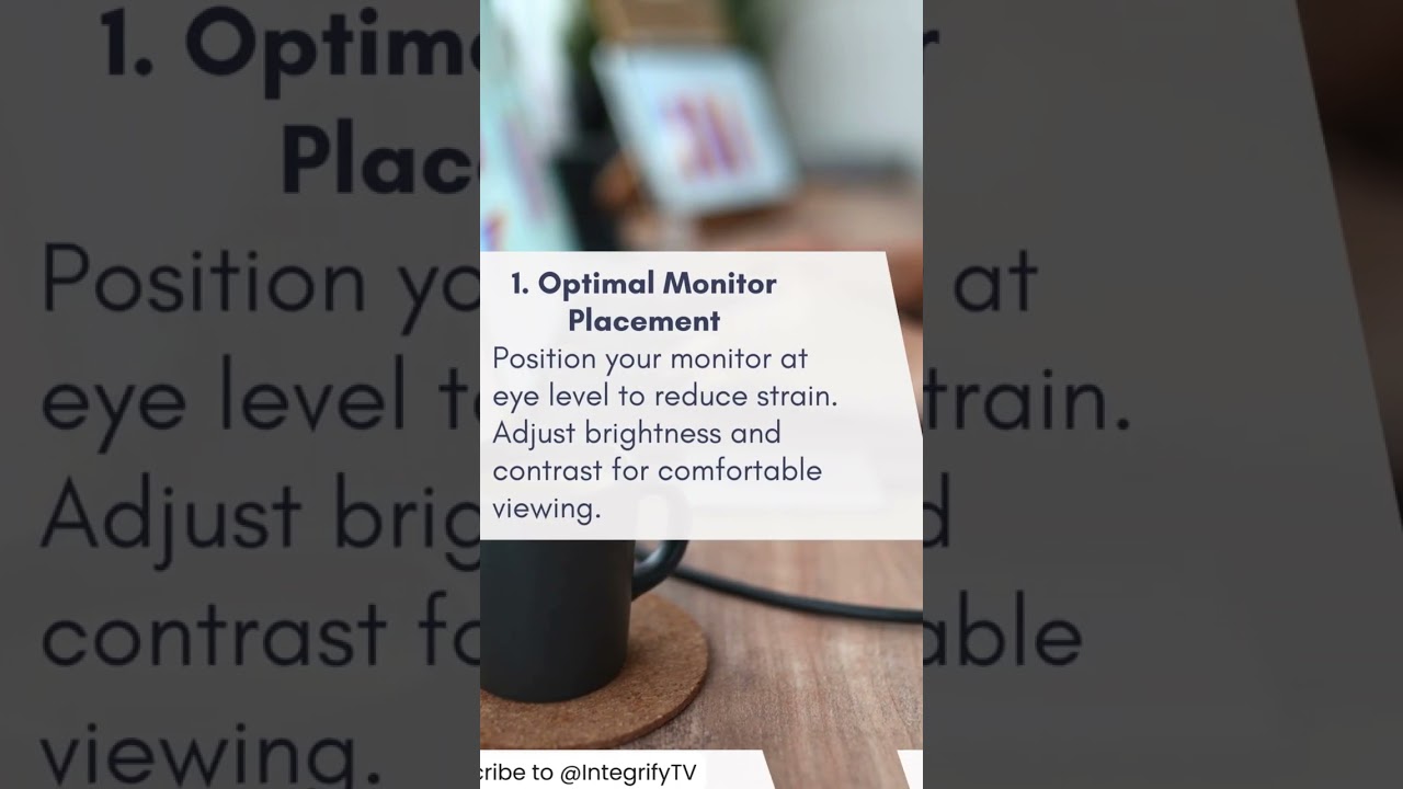 Tech Ergonomics: Creating a Comfortable Workspace