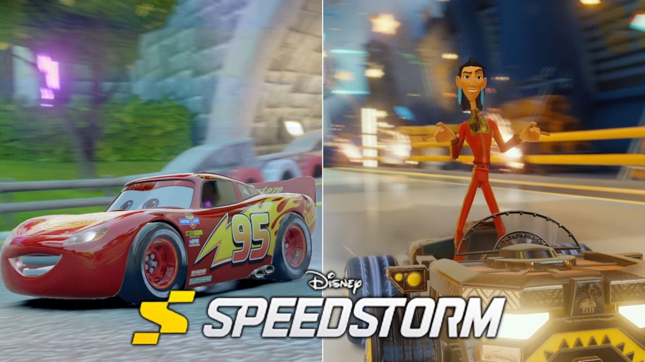 Disney Speedstorm (PC) // Online Races - Season 18 Cars (Lightning McQueen, Kuzco, Judy Hopps)