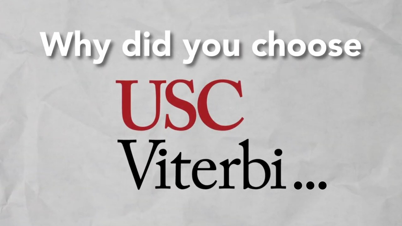 Почему именно USC Viterbi?