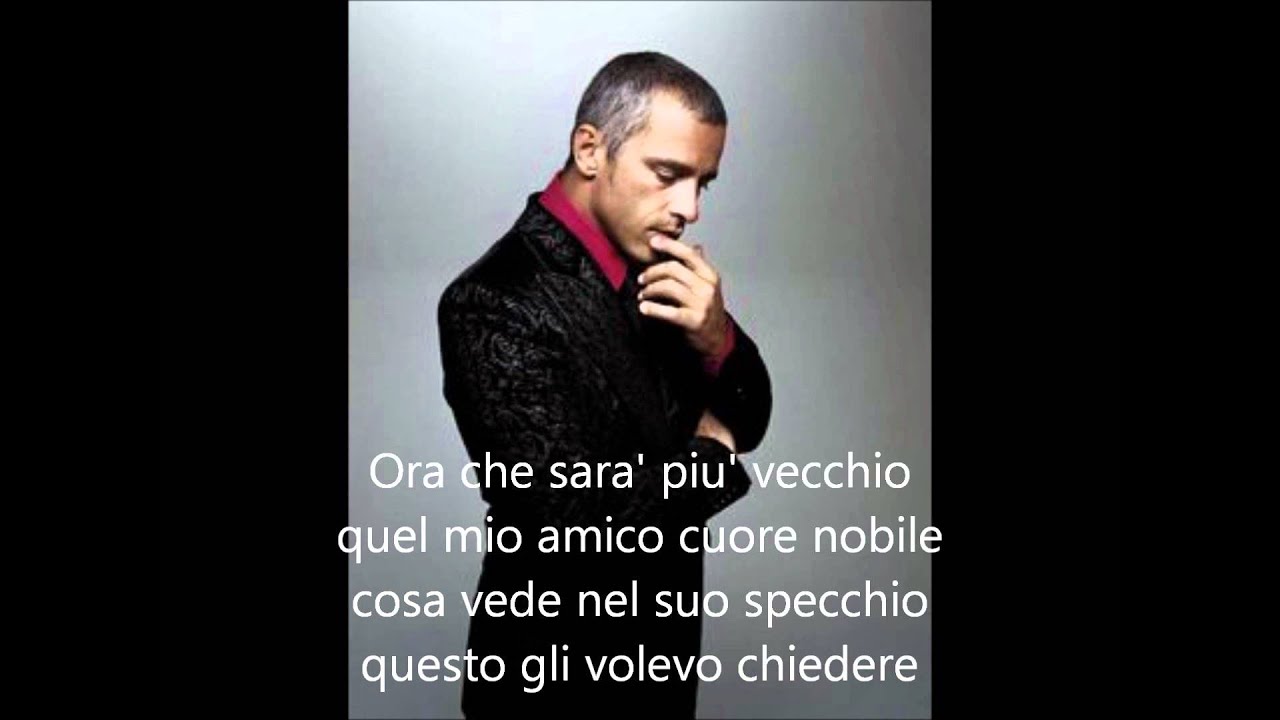 Eros Ramazzotti - L'uomo che guardava le nuvole (con testo)