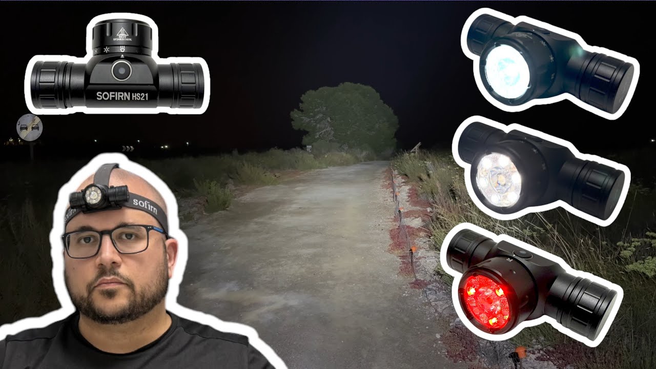 Linterna Frontal Sofirn HS21 a Prueba 🔦 Unboxing y review completa