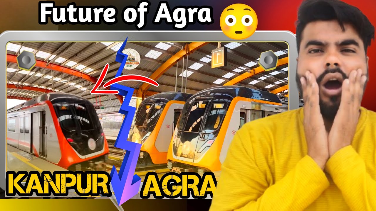 Agra Metro #67 Agra To Kanpur Metro Experience #ghumakkad_agra