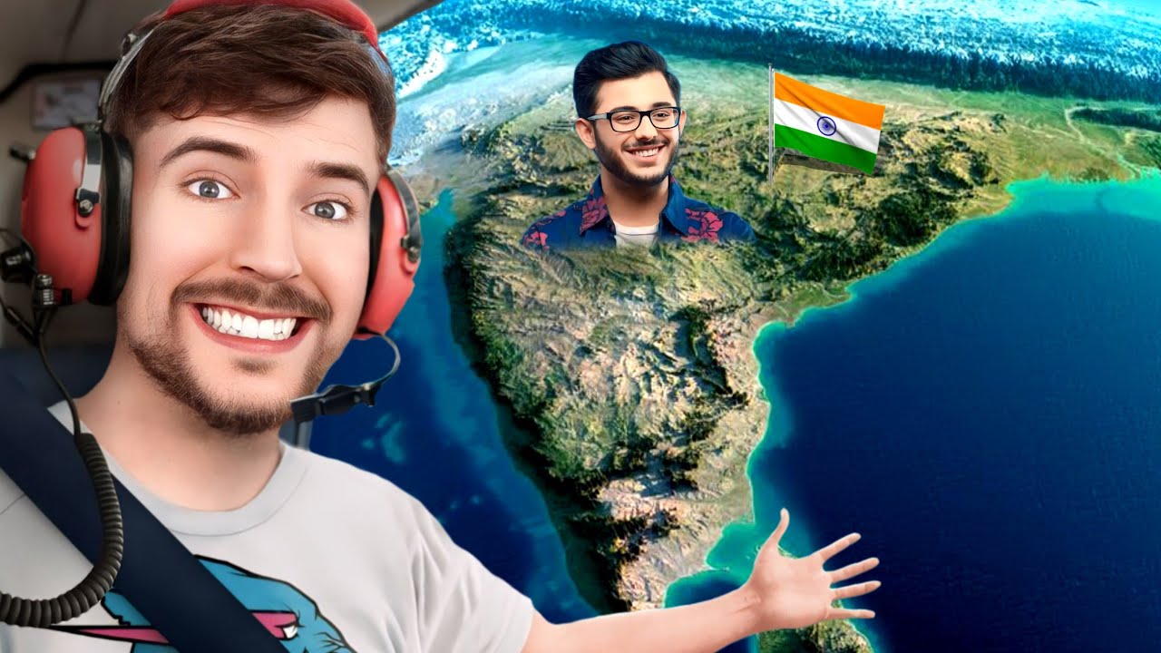 Why Mrbeast coming to INDIA?