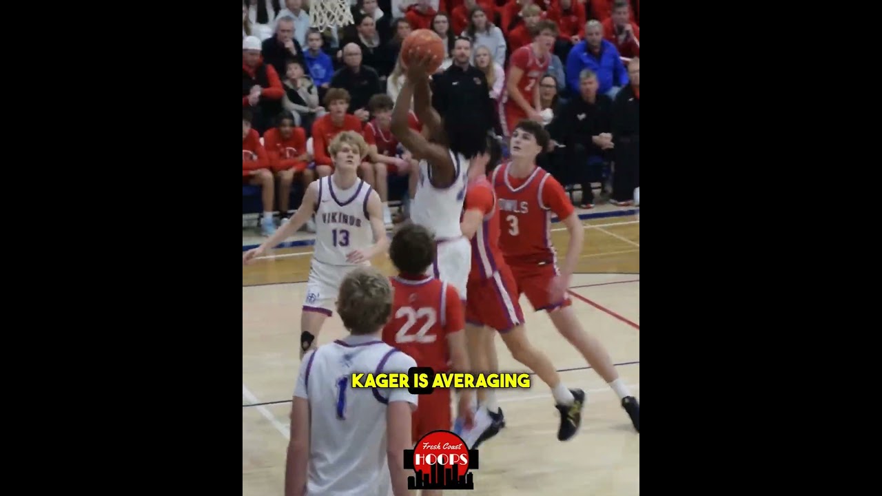 6'10 Kager Knueppel Has Next In Wisconsin! #highschoolbasketball #basketball