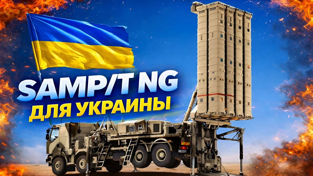 Украина получит SAMP/T обновленной версии в 2026 году!