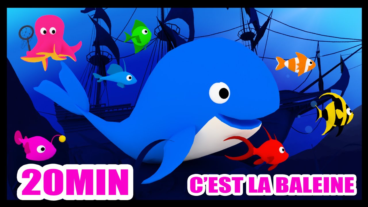 C'est la baleine - Comptines pour les petits - Méli et Touni - Titounis