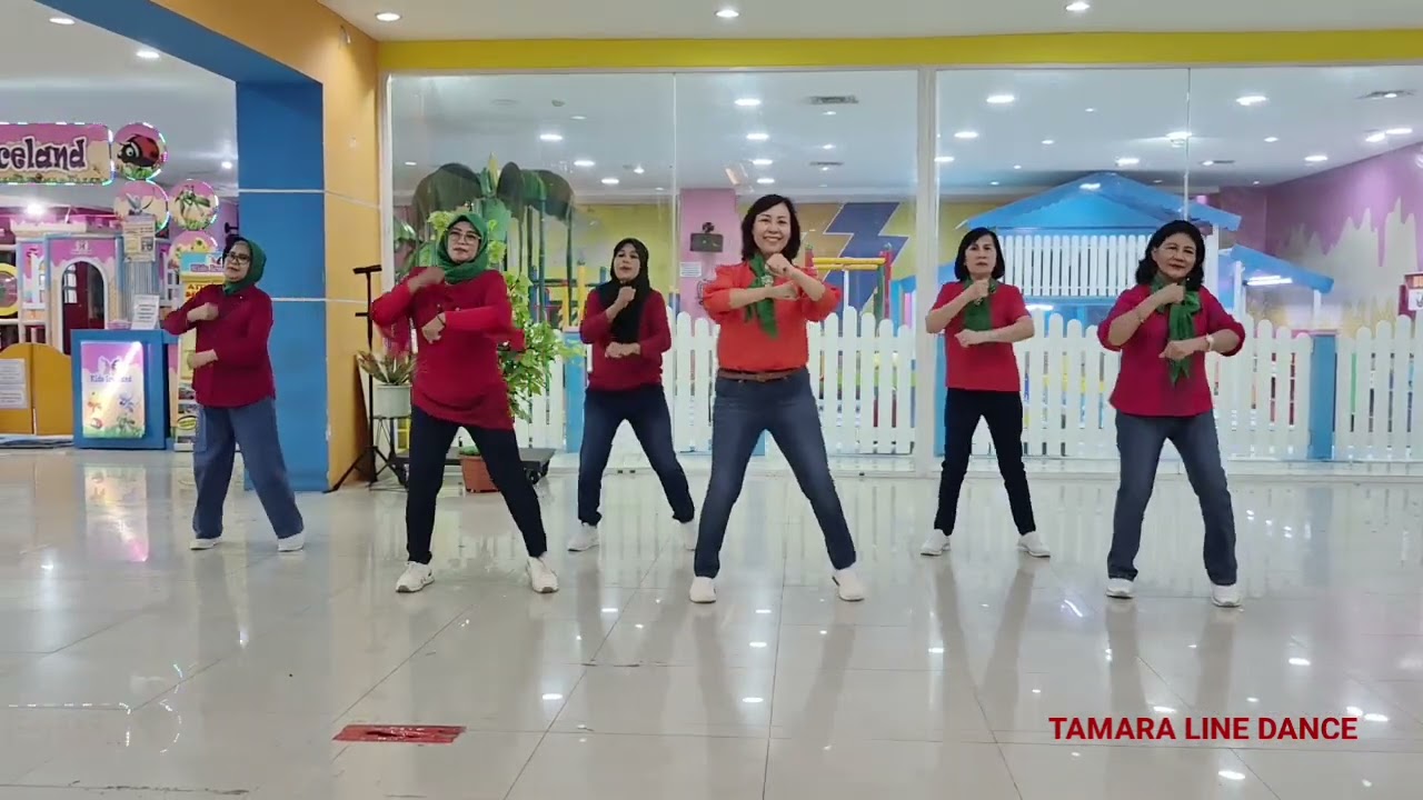 COMM CA VA LINE DANCE / BY TAMARA LINE DANCE