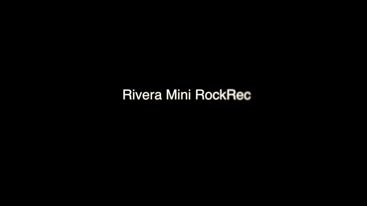 Rivera Mini RockRec - Cabinet Samples VS Impulse Response