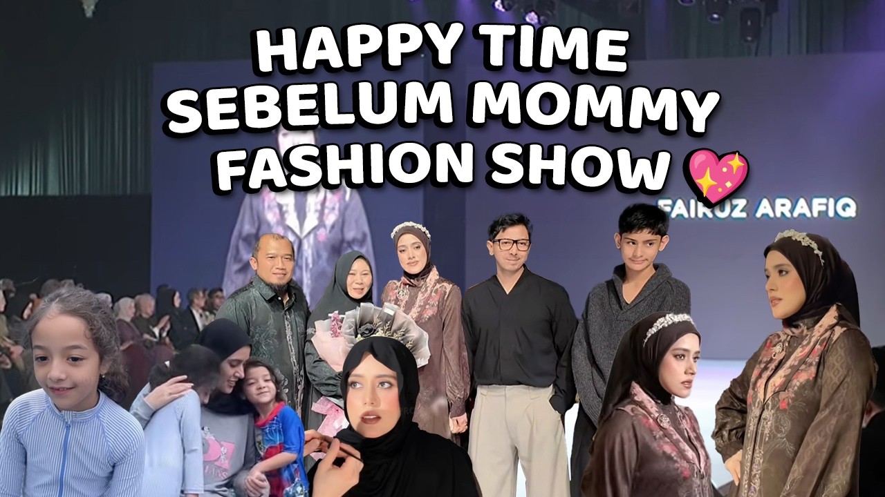 SERU SERUAN DULU SEBELUM SUPPORT MOMMY FASHION SHOW!!!