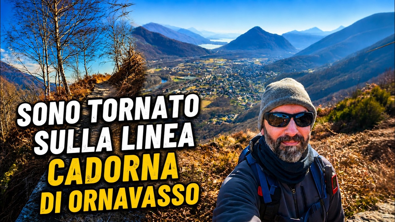 Sono tornato sulla Linea Cadorna di Ornavasso (VB) - Alpe La Solitudine