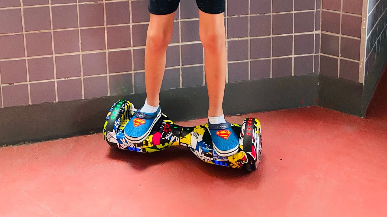 Unboxing Hoverboard skate elétrico cor  Hiphop marca Brinovar