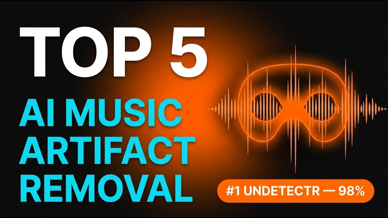 Top 5 AI Music Artifact Removal Software 2026 (Undetectr #1 at 98%)
