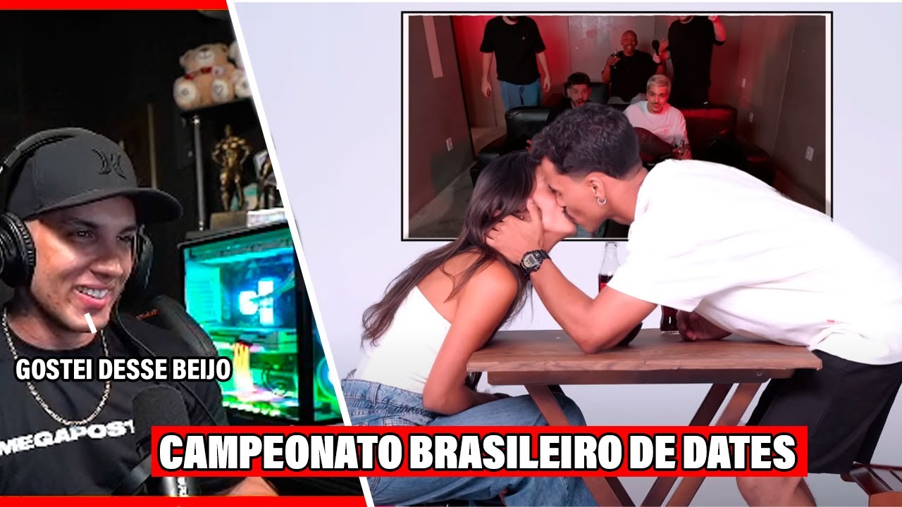 HUDSON AMORIM REAGINDO CAMPEONATO BRASILEIRO DE DATES - Aqueles Caras