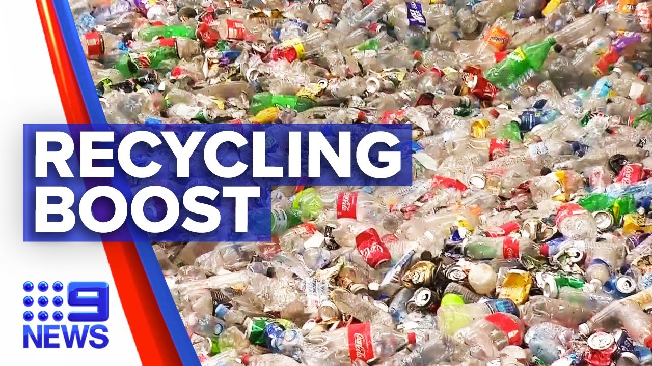 Government invests millions into Australian recycling | 9 News Australia