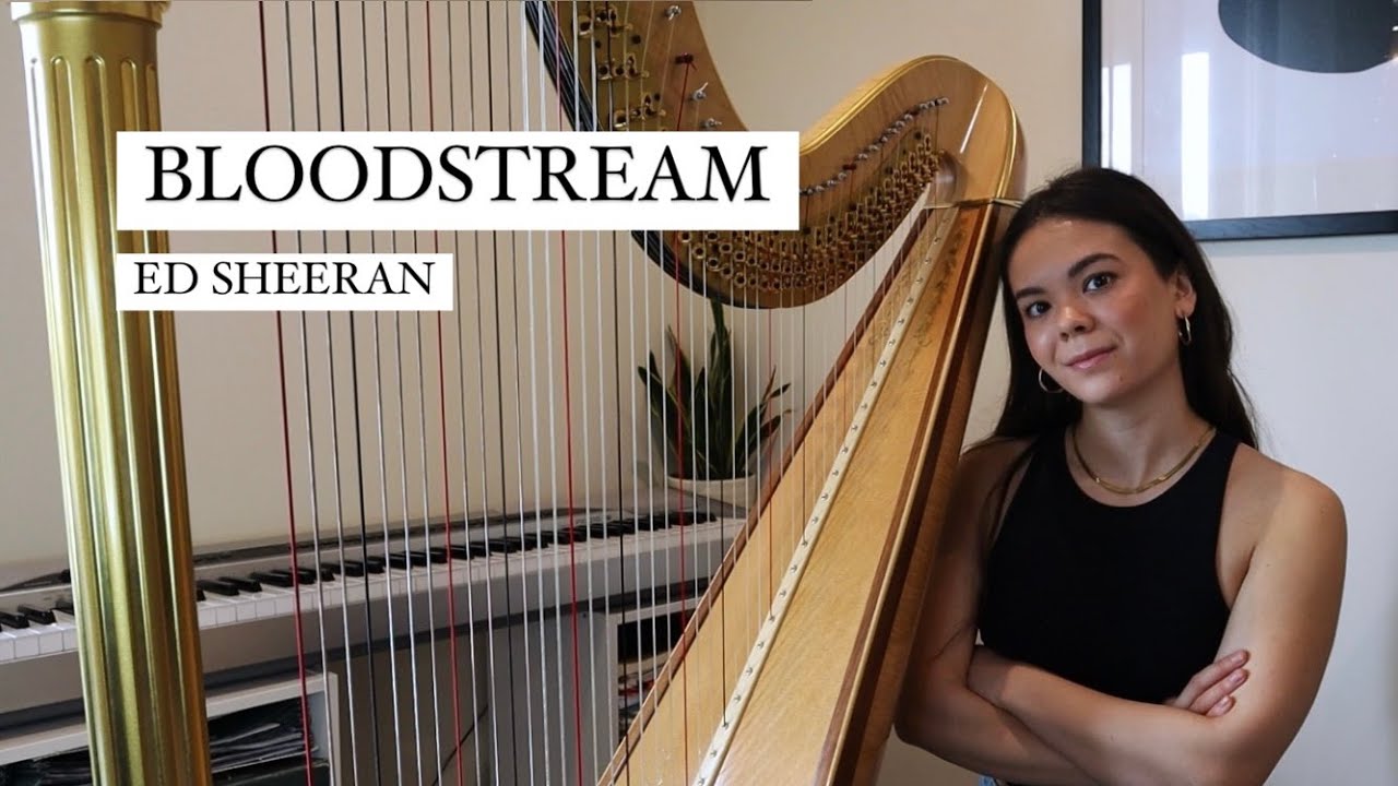 Bloodstream - Ed Sheeran (Live Loop Harp Cover)