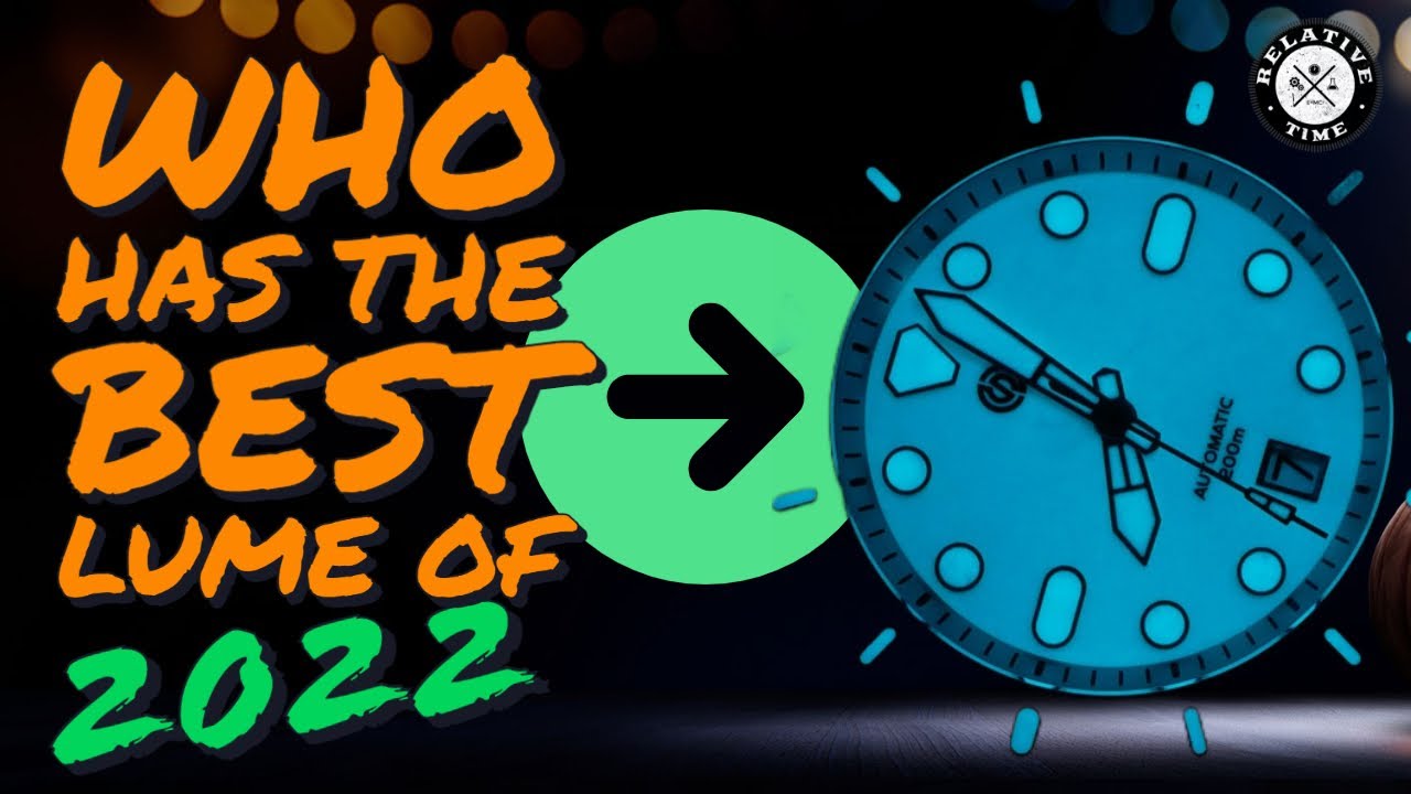 Top 5 Watches For Lume! Lume-O-Ween 2022
