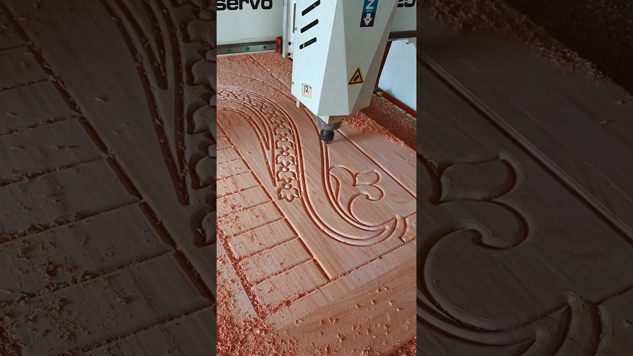 Door design, Cnc machine #shorts #shortvideo #woodworking #furnituredesign #Furniture