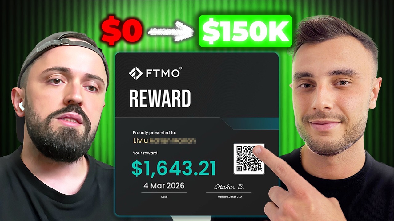 Cum A Obținut Finanțare De $150.000 la FTMO + Payout | Povestea lui Liviu