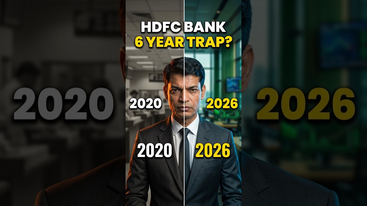 HDFC Bank: A 6-Year Trap? 🚫