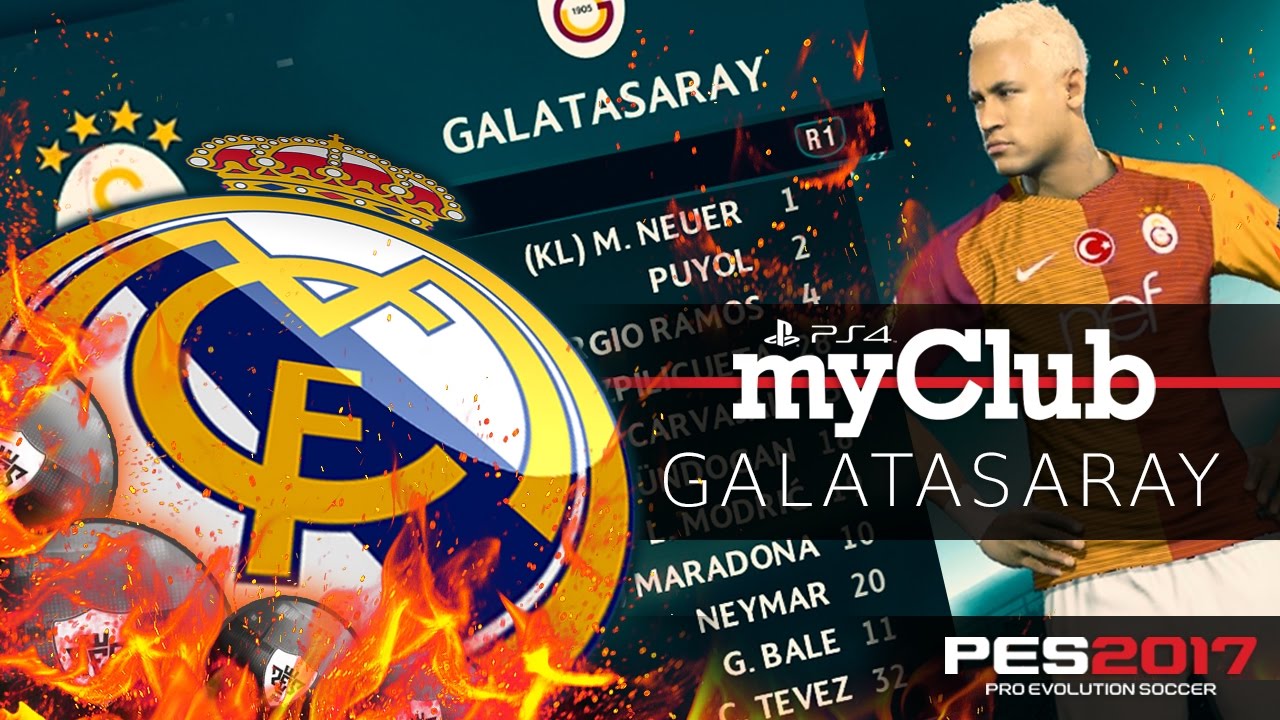 REAL MADRID´en SİYAH Top geldi !!! ★ MyCLUB GALATASARAY ★ PS4