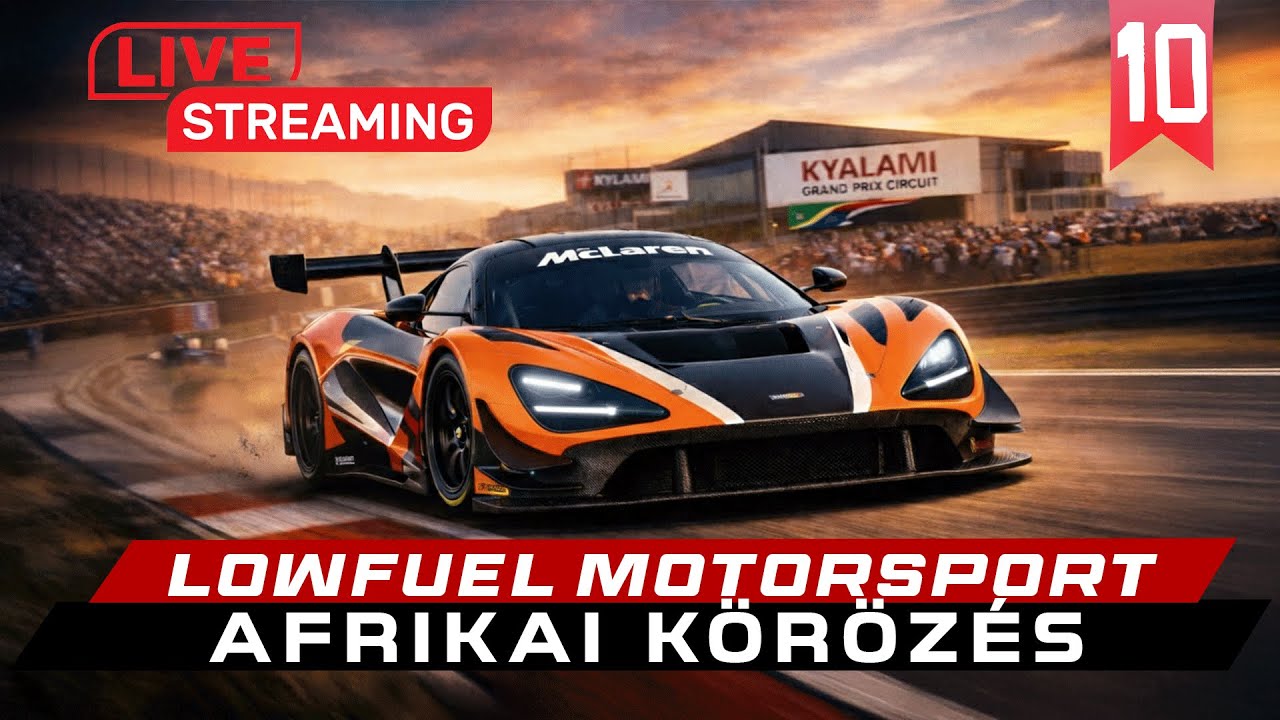 🏁 Afrikai körözés 🏁 | LFM | !dc #live #stream #streamer #magyar #race #esports #assettocorsa