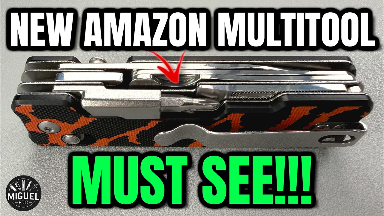 Prepare To Be Blown Away By This Incredible NEW AMAZON Multitool!