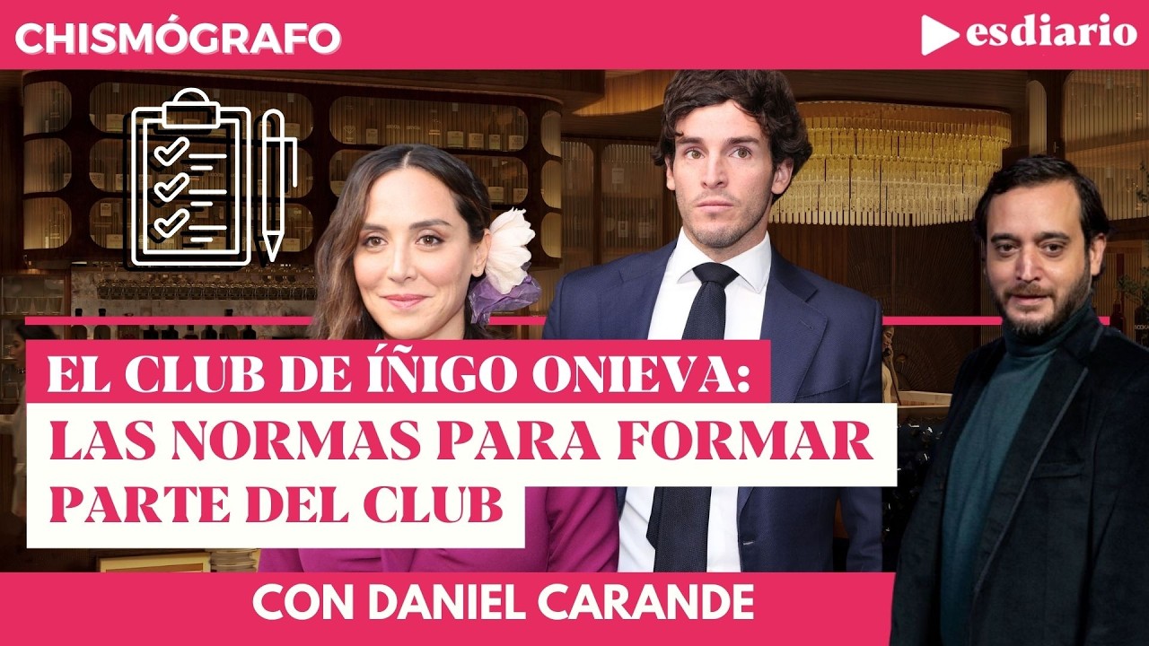 El club de Íñigo Onieva: estas son las normas para formar parte del local del marido de Tamara Falcó