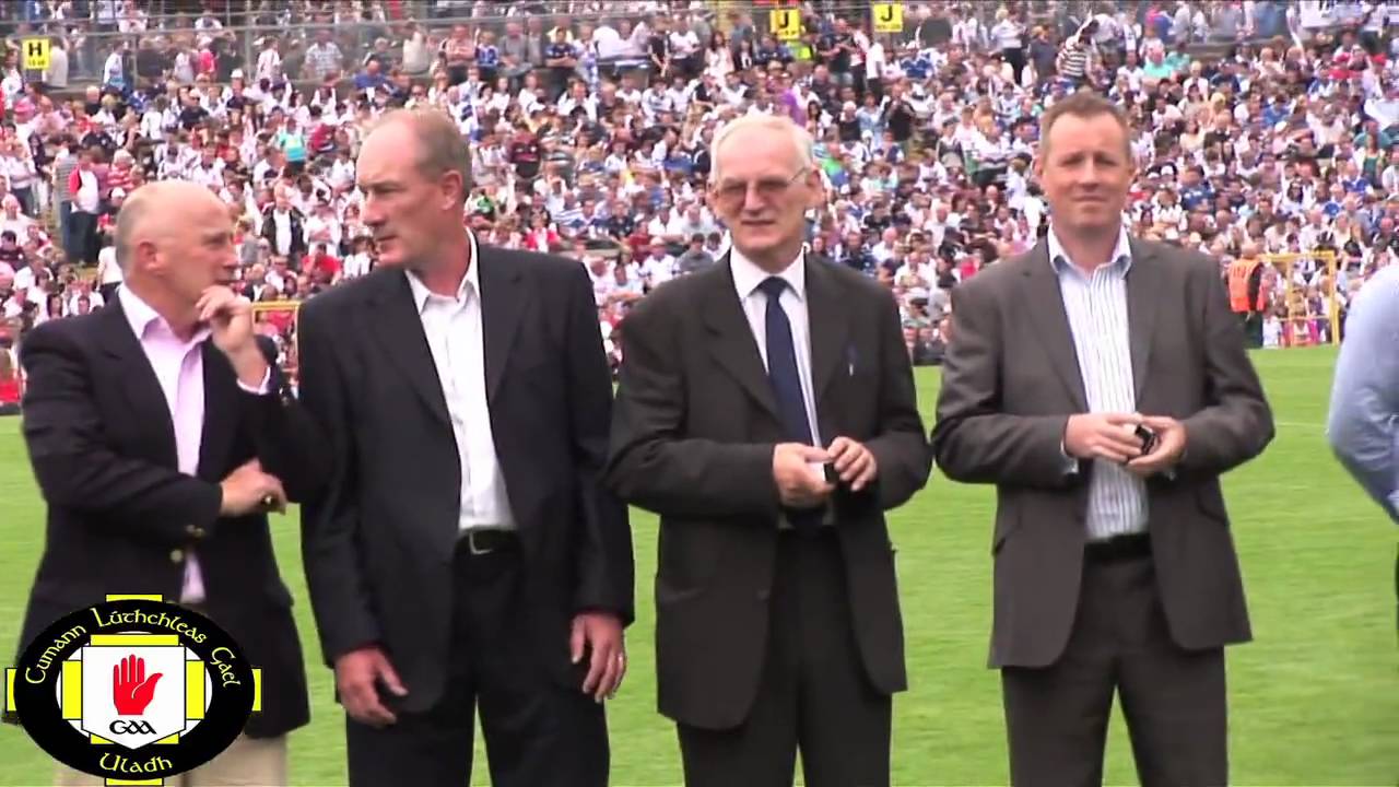 1960 & 1985 - Down & Monaghan teams were honoured on Ulster Football Finals day