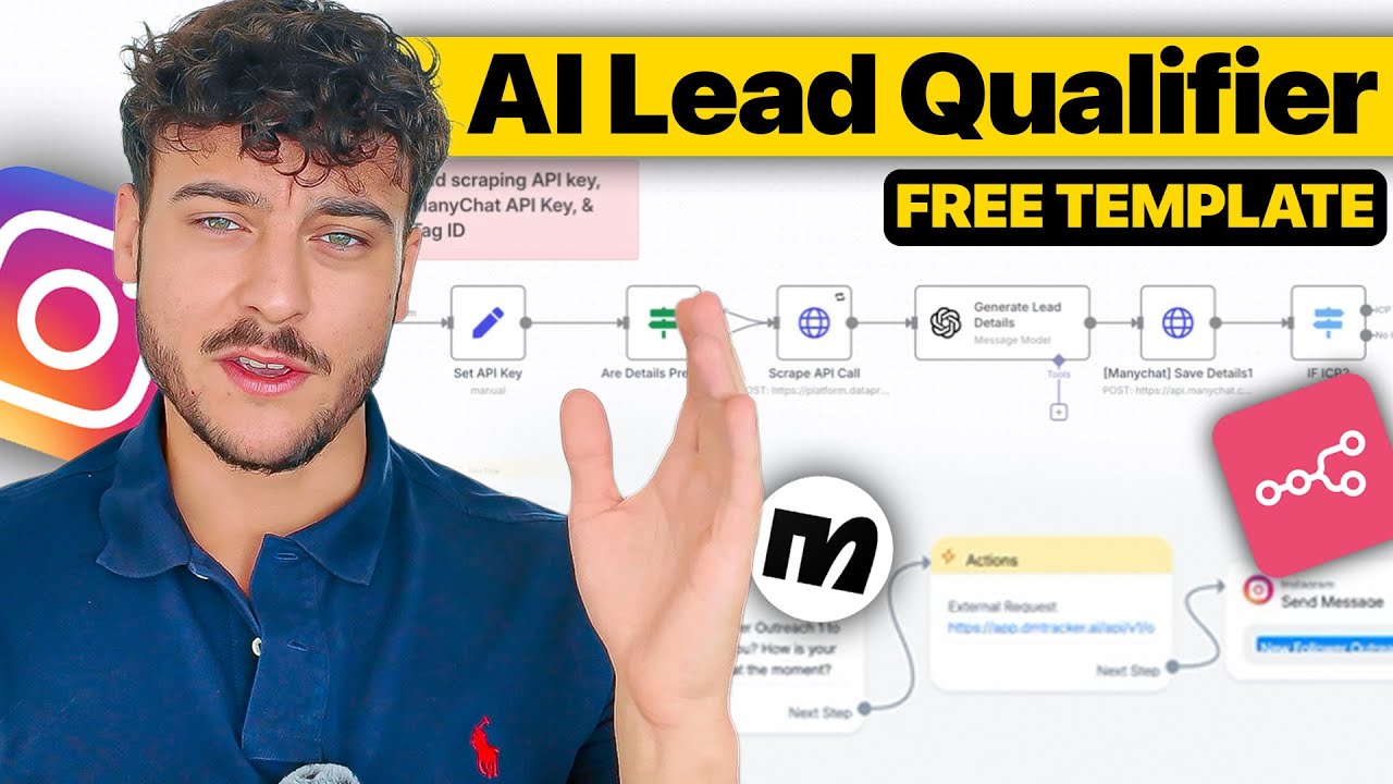 How to Qualify Instagram Leads with Scraping & AI (100% Automated)