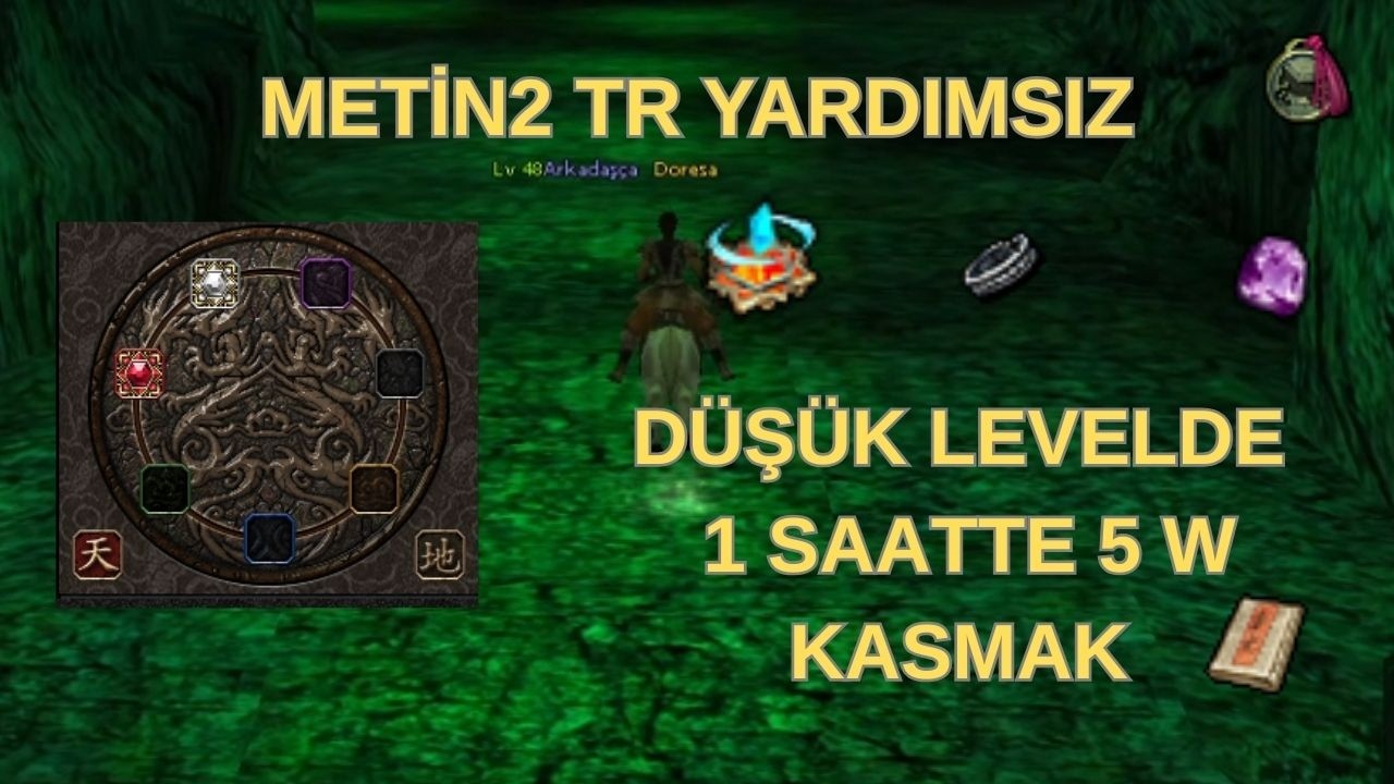 Metin2 TR - Yardımsız başlangıç serisi #5 ( Ufak 2 tane Kusursuz simya yardımlı :D )