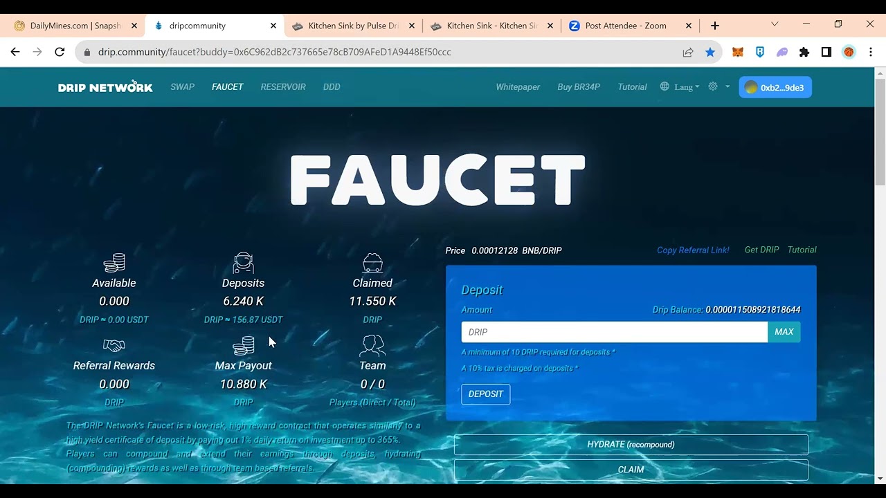 Drip Network is Alive! - Passive Income Cashflow | Defi