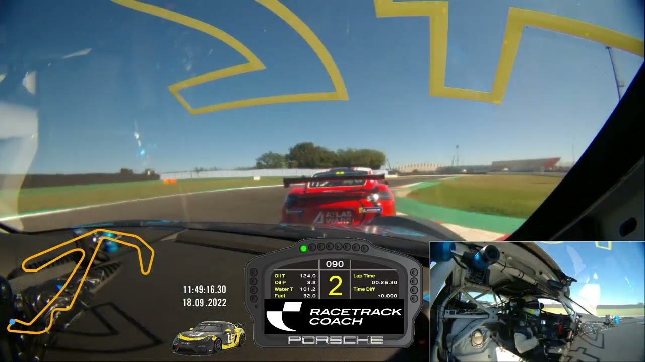 Porsche Sports Cup - Misano - GT4 RACE [onboard: F.Boehnisch #42]