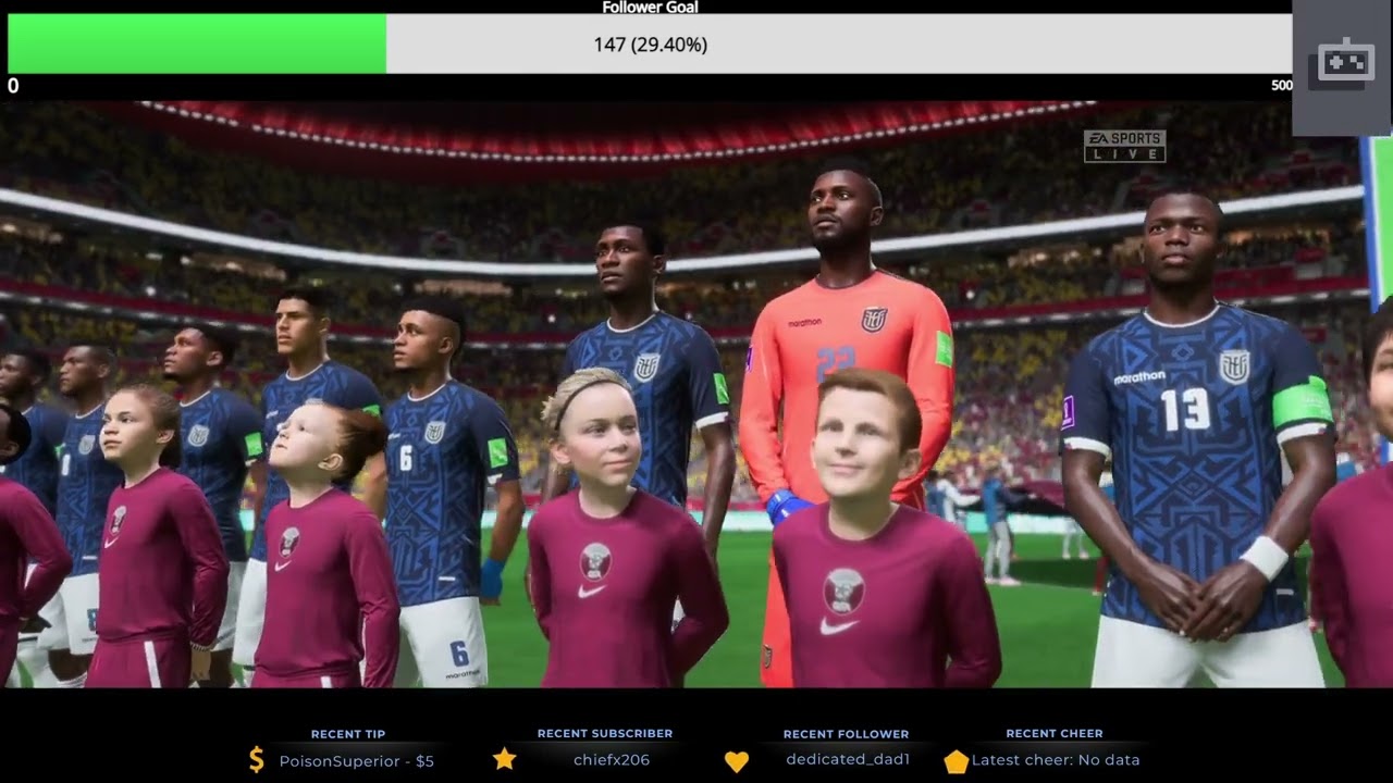 ⚽FIFA World Cup 2022 - CPU vs CPU Authentic Simulations - Matchday 1: Groups A-D - All matches⚽