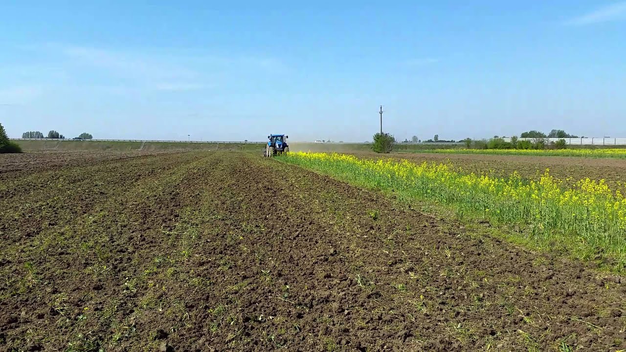 New Holland T7050 / Lemken Rubin 9