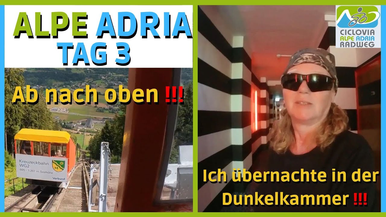 Alpe Adria Radweg Tag 3 Obervellach bis Spittal an der Drau...