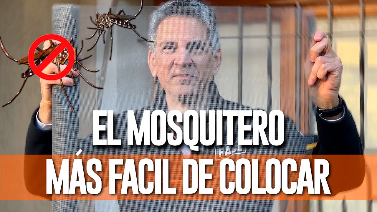 COMO COLOCAR UN MOSQUITERO CON ADHESIVO - MUY FÁCIL