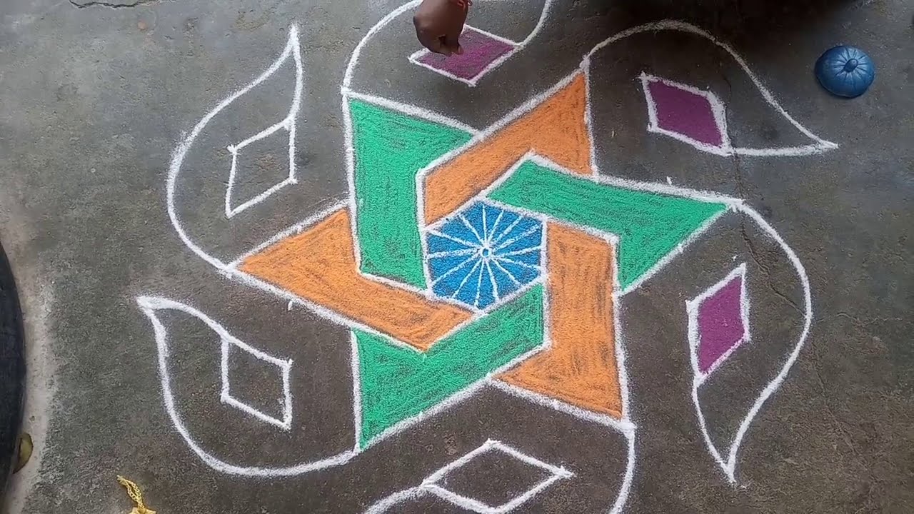 Akshaya House kolam 9/5dot