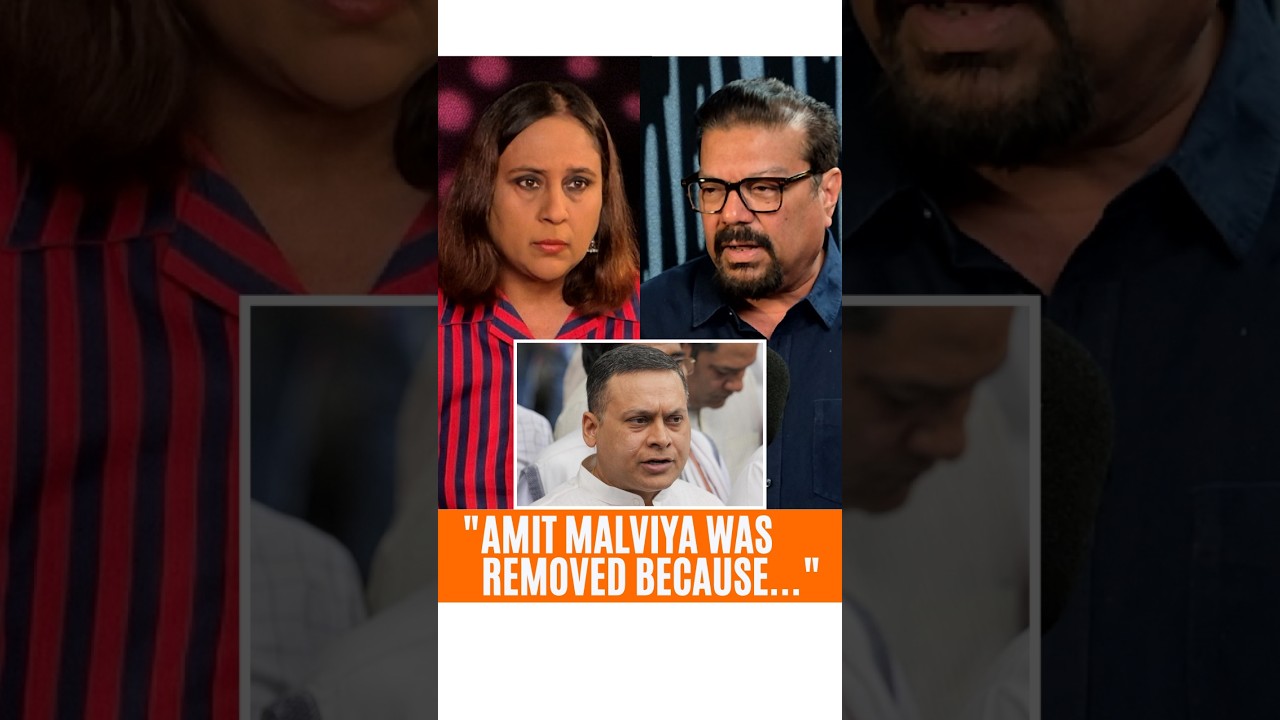BJP's New TEAM SHOCKER | This Is WHY VIR SANGHVI THINKS AMIT MALVIYA WAS REMOVED #shorts