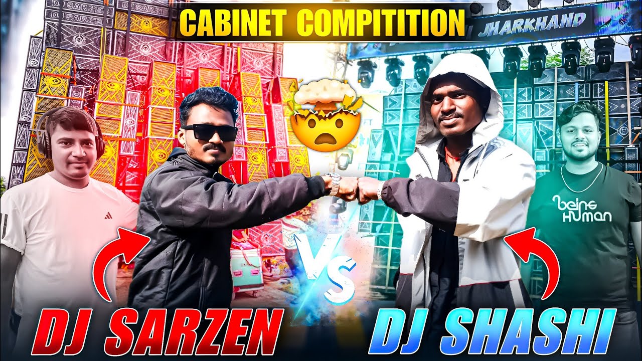 Dj SARZEN Cabinet 🔥 DJ SHASHI Cabinet महाभारत जैसा हाल 