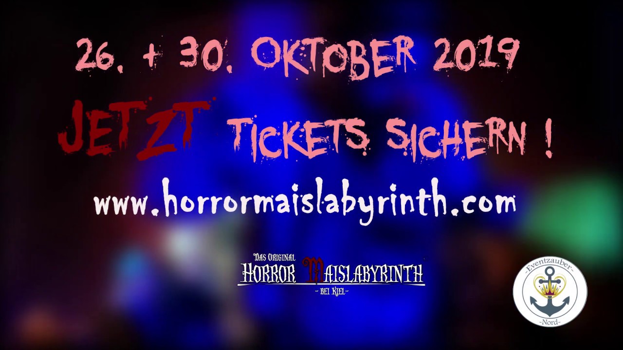 Horror Maislabyrinth - Halloween Party 2019